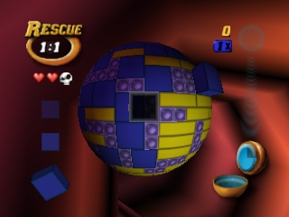 Tetrisphere (Europe) In game screenshot